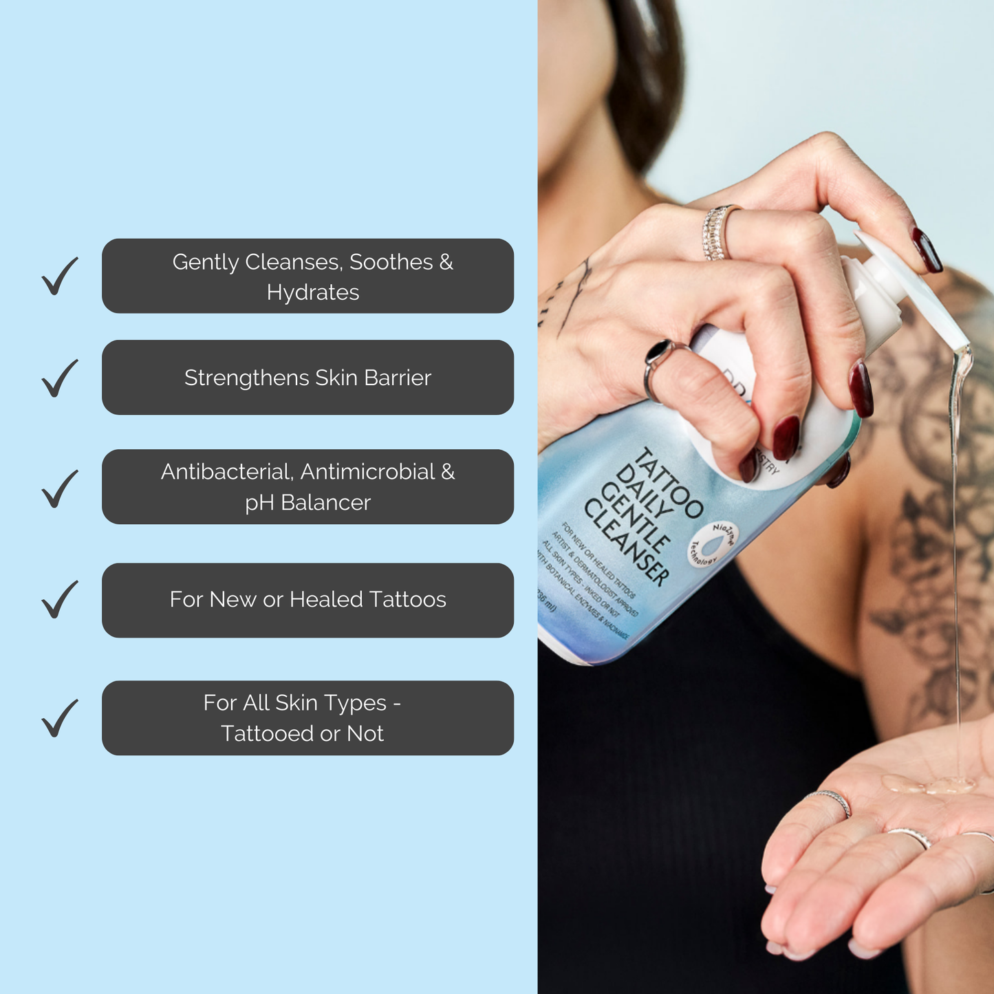 Proteya Tattoo Daily Gentle Cleanser